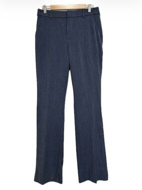 Nine West Mid Rise Barely Bootcut Pants | Size 8 Long | Blue | NWT